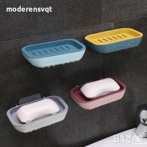 Самозалепваща поставка за сапун, снимка 6 - Други стоки за дома - 43384897