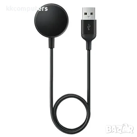 Оригинално Безжично зарядно за Samsung Galaxy Watch Active 2 / Черен / Баркод : 456370