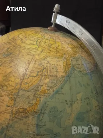 глобус метал дърво,зодии 48/38 см, снимка 3 - Декорация за дома - 49980325