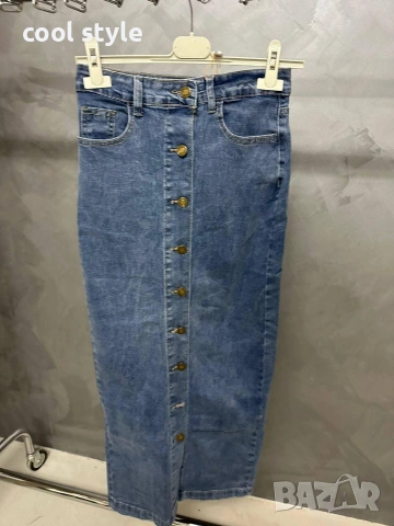 пола деним с копчета