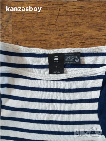 g-star zovas slim boat neck wmn - страхотна дамска блуза, снимка 9 - Блузи с дълъг ръкав и пуловери - 32363733