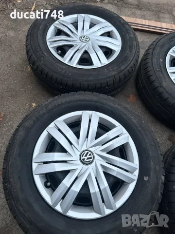 OEM железни джанти 14" 5х100 - VW, Skoda, Seat с тасове