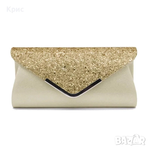 Стилни, елегантни вечерни дамски чанти клъч по 20 лв, снимка 2 - Чанти - 52836841