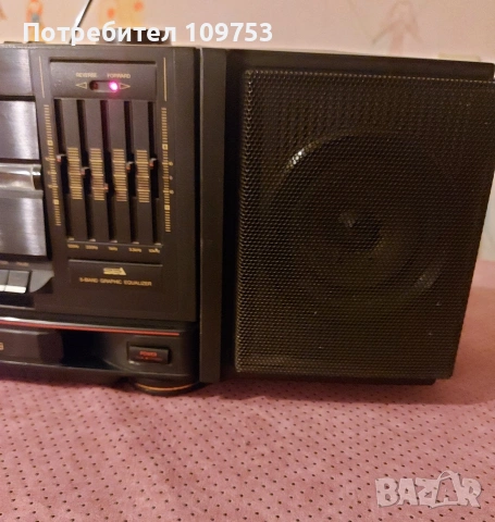 Радиокасетофон JVC PC-V66, снимка 6 - Радиокасетофони, транзистори - 53523130