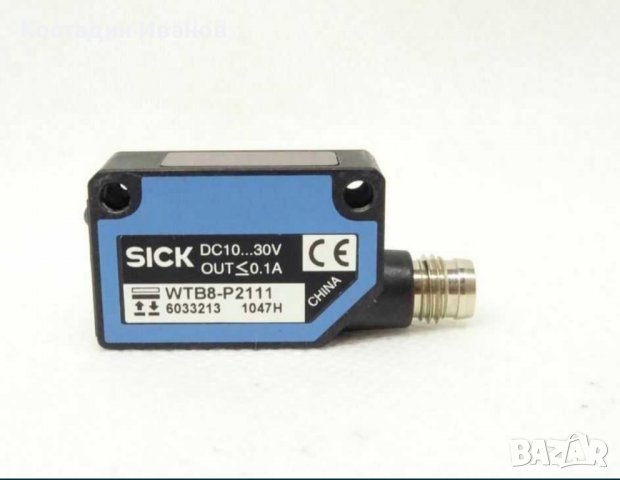 Лазерен фотоелектричен сензор SICK WTB8L-P2111, снимка 3 - Други машини и части - 38746714
