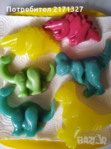 Динозаври от ароматен сапун, снимка 2 - Подаръци за рожден ден - 32462917