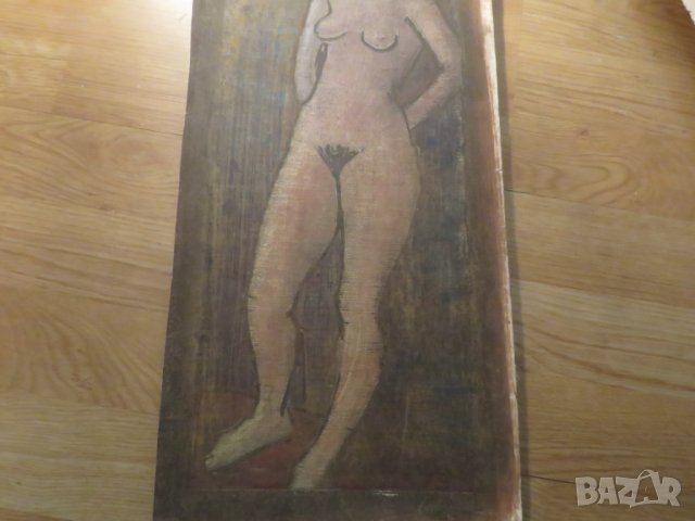 картина Красотата и сексапила на едно женско тяло 18 + - художник Г.Пенчев ( 1924 - 2014)., снимка 3 - Антикварни и старинни предмети - 27557779