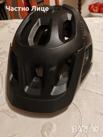 Качествена Каска за Планинско Колоездене ROCKRIDER expl 500, черна, снимка 2 - Спортна екипировка - 48539155
