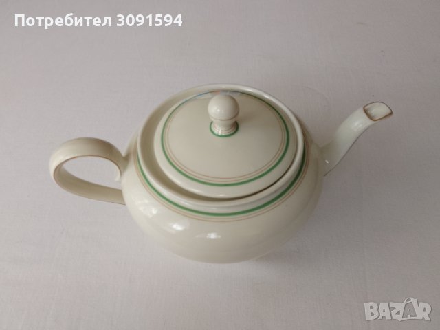 Стар порцеланов чайник -Марка за порцелан и керамика - марки CT Altwasser RSS   Carl Tielsch основав