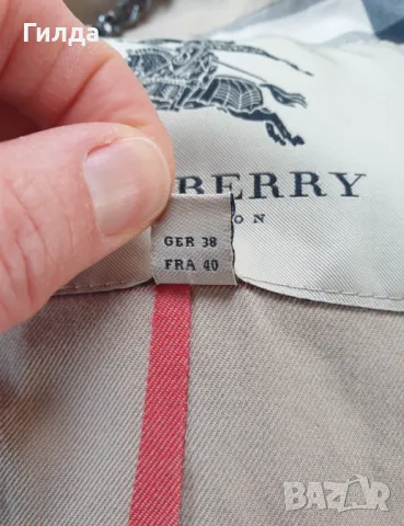 Burberry шлифер тренчкот M 38, снимка 11 - Шлифери - 49784750