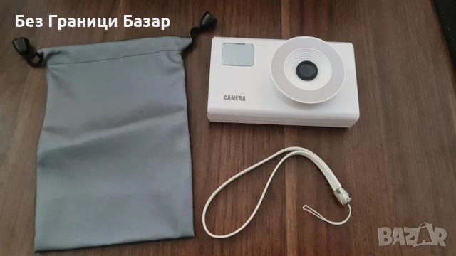 Нова Детска дигитална камера 48MP 1080p HD 16x зуум с ринг светлина, снимка 4 - Фотоапарати - 53033656