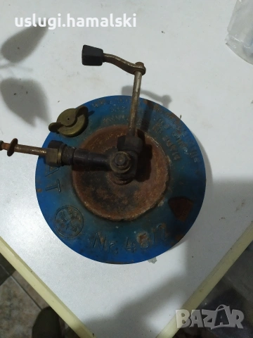 Стар немски бензинов котлон, снимка 3 - Антикварни и старинни предмети - 53205205