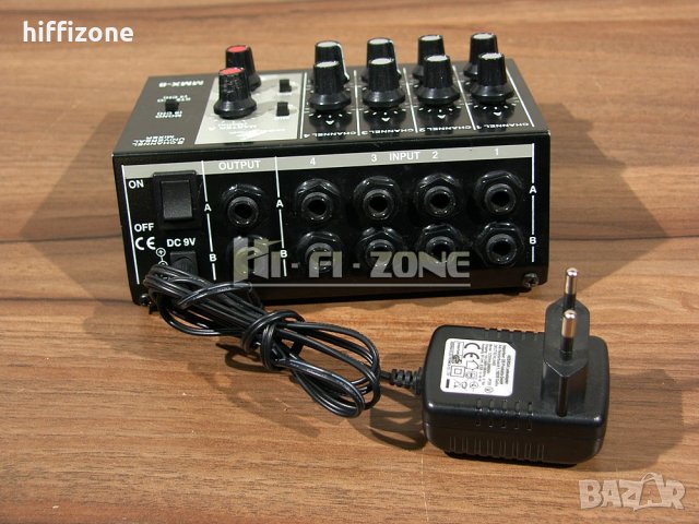  Пулт Monacor mmx-8 , снимка 4 - Ресийвъри, усилватели, смесителни пултове - 40263809