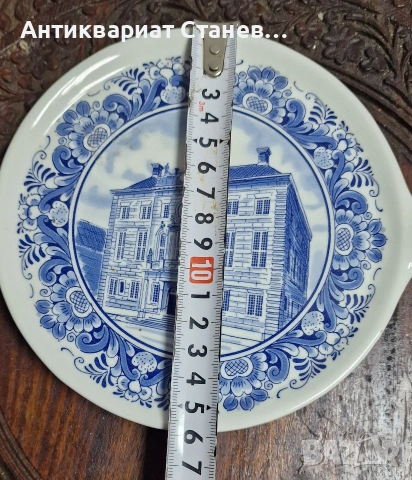 Керамично холандско тиганче , снимка 6 - Декорация за дома - 53459584