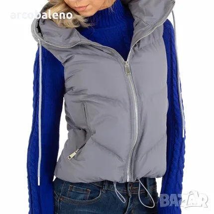 Дамско зимно яке без ръкави, 3цвята , снимка 9 - Якета - 47497104