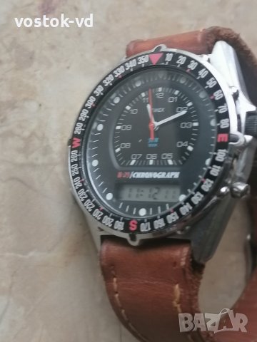 TIMEX CHRONOGRAFFE 396V CELL-   РАБОТЕЩ , снимка 6 - Мъжки - 43058114