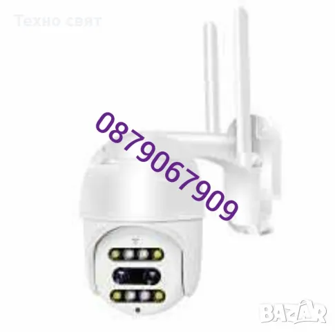 10 ZOOM Външна IP66 Wi-Fi smart камера FULL HD 1080p с два обектива