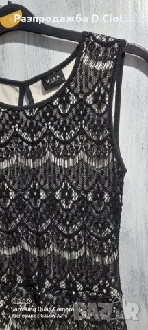 Дантелена рокля S , снимка 5 - Рокли - 35539306