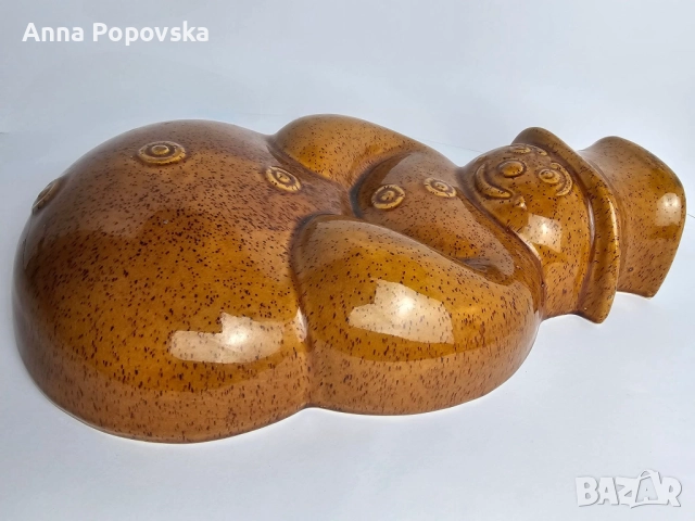 Керамична форма за печене на кекс - Снежен човек. За Коледа и Нова година, снимка 6 - Форми - 52775771