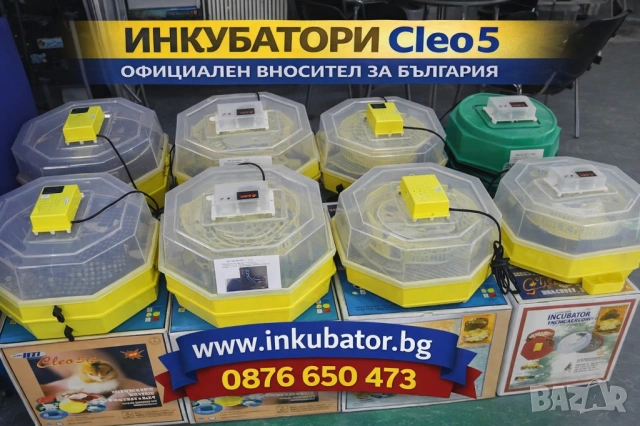 ИНКУБАТОРИ Клео 5 - официален вносител за България