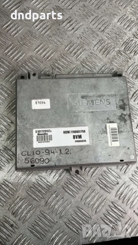 Компютър Renault Clio 1.2i 1994г. S101729103 7700851758 