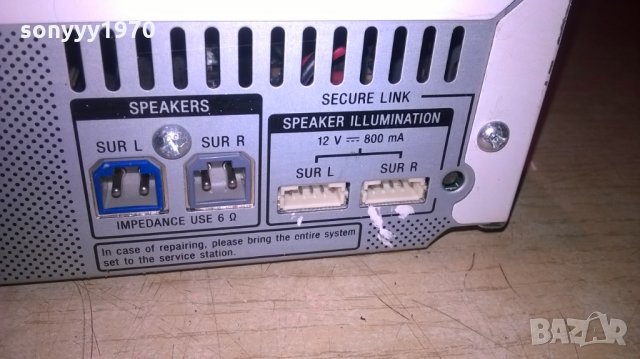 SOLD/ПОРЪЧАН-sony ta-sa600wr surround amplifier-внос швеицария, снимка 9 - Ресийвъри, усилватели, смесителни пултове - 26353447