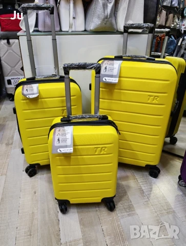 Нови👍Куфари с разширение и четири колелца всички размери налични в ул Солунска 7, гр София , снимка 2 - Куфари - 48790957