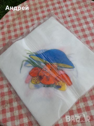 Стари салфетки за студено сервиране, снимка 2 - Антикварни и старинни предмети - 32760123