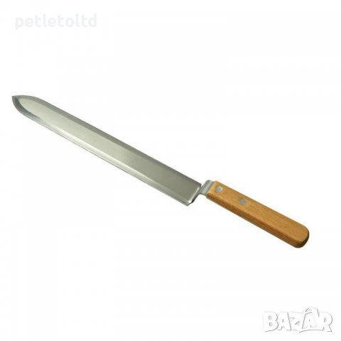 Пчеларски нож за разпечатване ръчен (гладко острие), снимка 3 - За пчели - 28653456