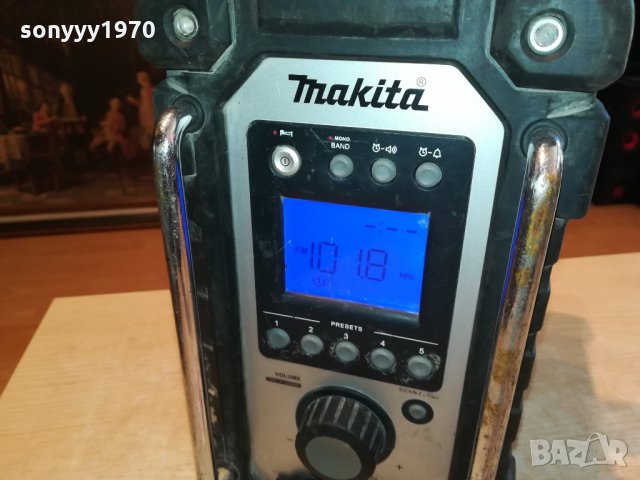 makita profi radio-внос англия 1306211954, снимка 4 - Радиокасетофони, транзистори - 33203350