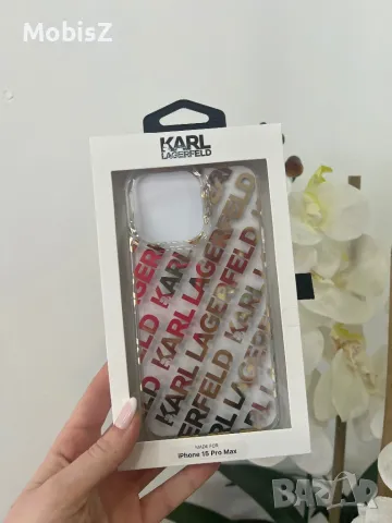 Калъфи Karl Lagerfeld & GUESS Iphone 15 pro max., снимка 1 - Калъфи, кейсове - 49343683