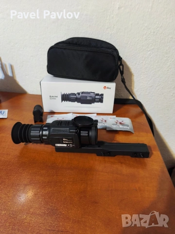 InfiRay Saim SCP19W – термо прицел (като нов), пълен комплект