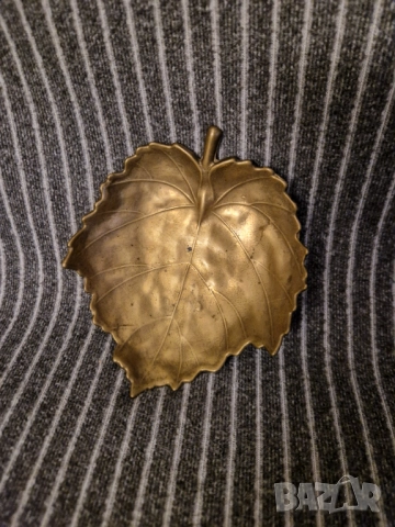 Декоративно месингово листо 