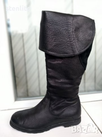 Дамски ботуши/чизми естествена кожа номер 38, снимка 4 - Дамски ботуши - 38971860