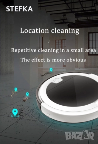 Прахосмукачка робот за сухо и мокро почистване с дистанционно управление /129лв, снимка 2 - Други - 52835955