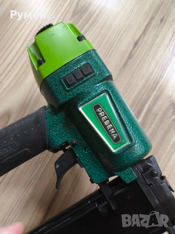 Универсален пневматичен такер за пирон игли PREBENA от 16 до 50 мм., снимка 8 - Такери - 53293901