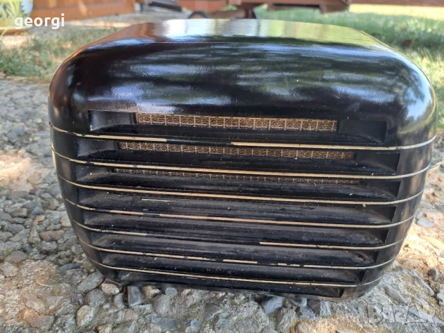 ретро българска бакелитова радиоточка, снимка 3 - Колекции - 51006767