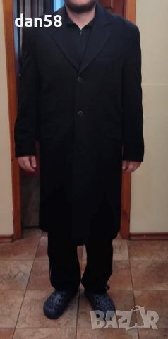Ново елегантно мъжко палто, снимка 1 - Палта - 38847474