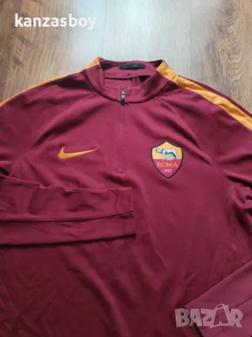 Nike DRY- FIT Jersey Para Hombre AS Roma 1927 - страхотна футболна блуза M, снимка 4 - Спортни дрехи, екипи - 49815390