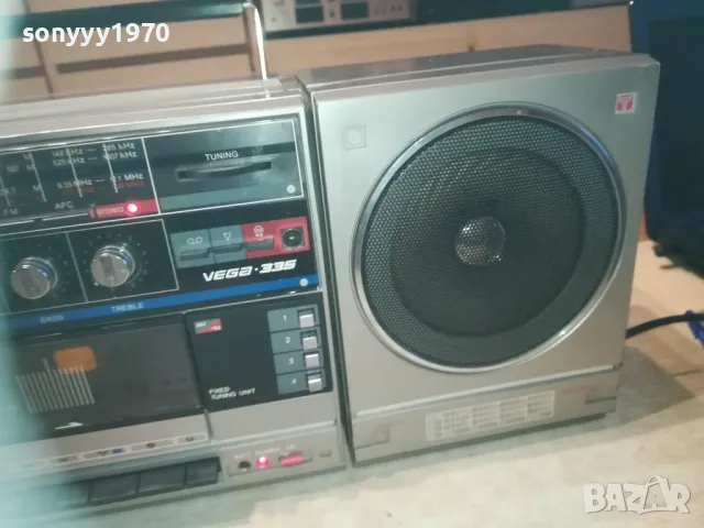 VEGA-335 MADE IN USSR-КАСЕТОФОН 2909241957LNVD, снимка 7 - Радиокасетофони, транзистори - 47398655
