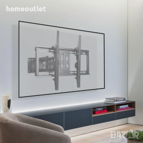 ПРОМОЦИЯ Стойка за телевизор, подходяща за ъглов монтаж UNHO U-500A