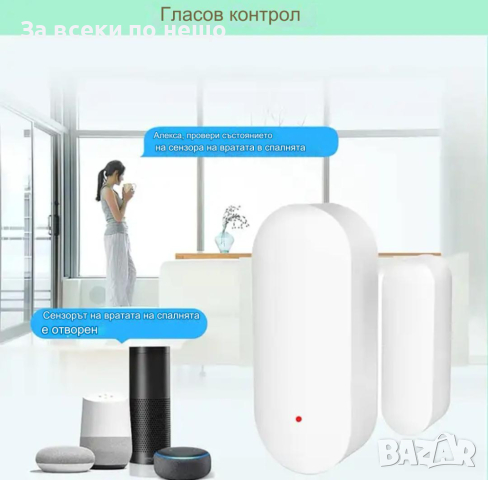 Wi-fi сензорна аларма за врати и прозорци, снимка 4 - Друга електроника - 44855055