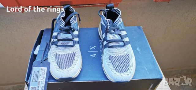 Оригинални маркови дамски сникърси ARMANI EXCHANGE - 35 номер, снимка 3 - Маратонки - 49958388