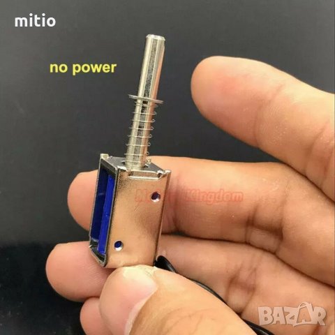 Микро квадрат електромагнит DC 6V-12V 9V