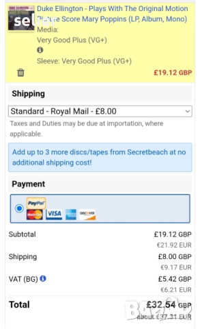 Duke Ellington ‎– Plays With The Original Motion Picture Score Mary Poppins Издание 🇬🇧 UK 1964г -П, снимка 7 - Грамофонни плочи - 52679153