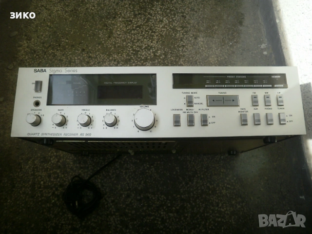 ресивър Saba RS 960- усилвател с цифров тунер и грамофонна доза