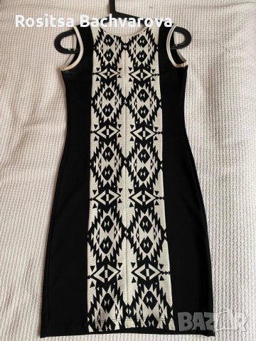 Черно-бяла рокличка, размер М, снимка 1