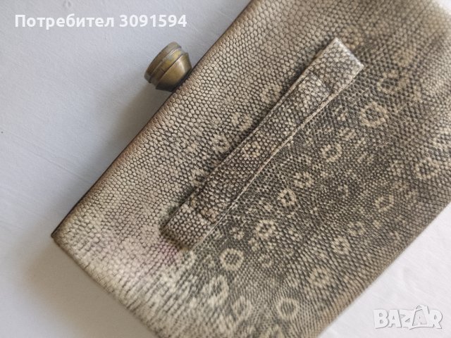 Ретро чанта от кожа на гущер от 30-те години на миналия век