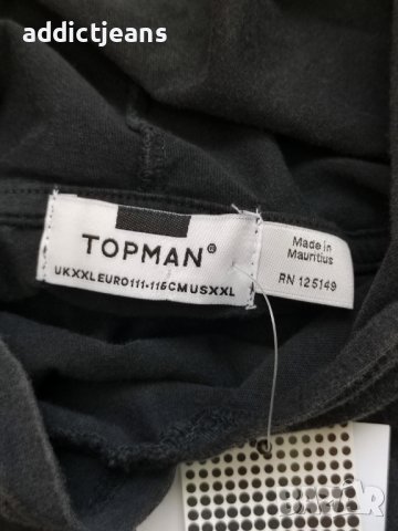 Мъжки суичър без ръкави Topman размер XXL размер , снимка 3 - Тениски - 43450824