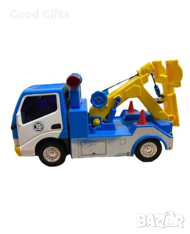 Детски камион с кран, снимка 4 - Коли, камиони, мотори, писти - 42931786